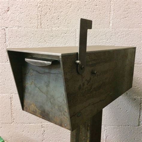 steel metal mail box|heavy metal mailbox.